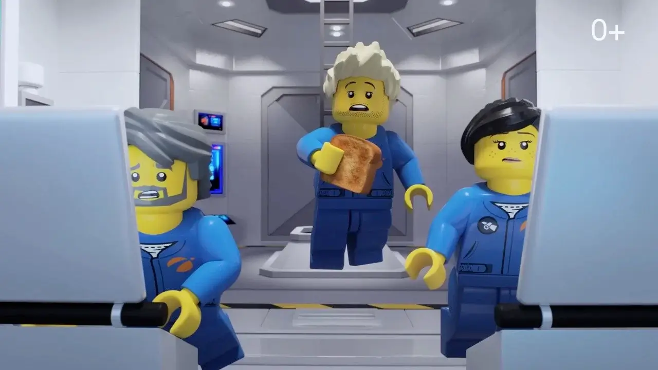 Lego City Spaced Out мультфильм о миссии на Марс