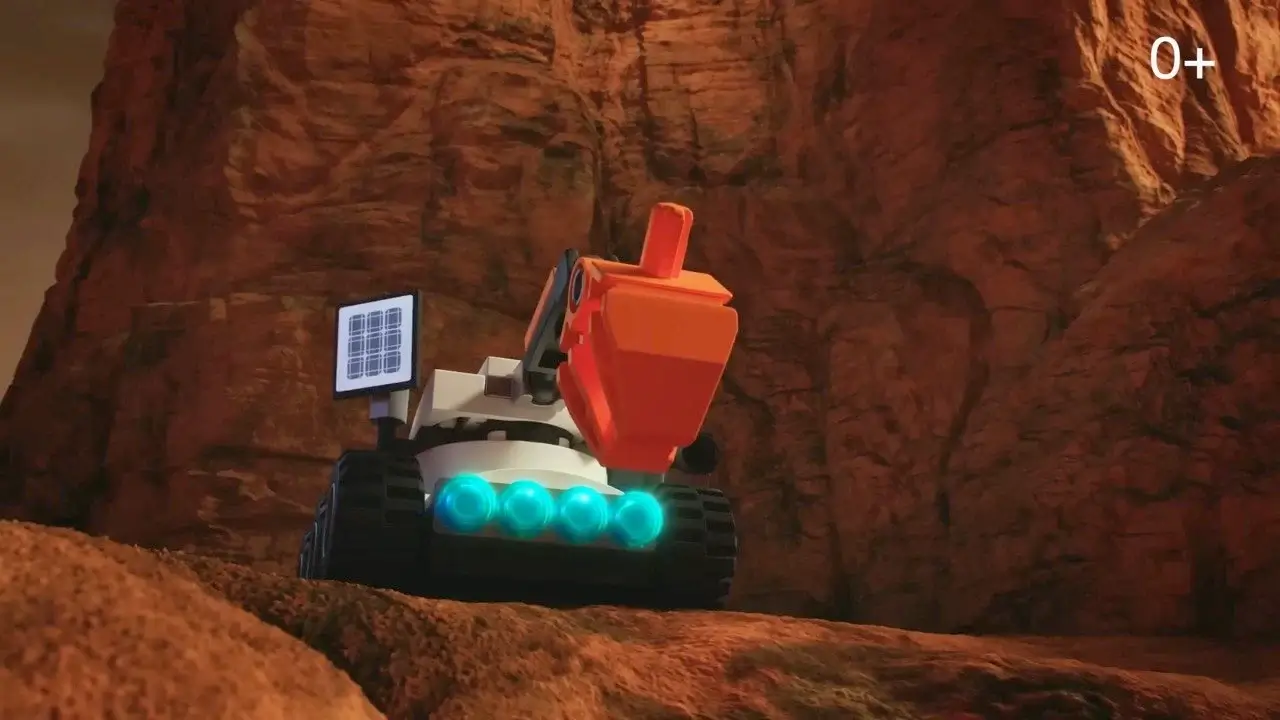 Lego City мультфильм о миссии на Марс