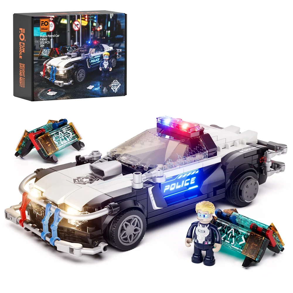 Lumibricks Police Patrol Car F9043 Product