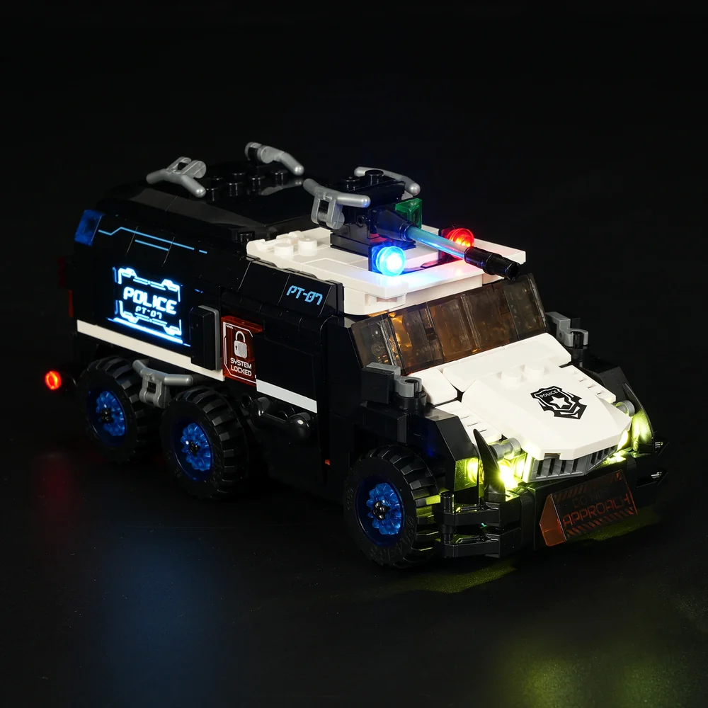 Lumibricks Police Urban Convoy 17008