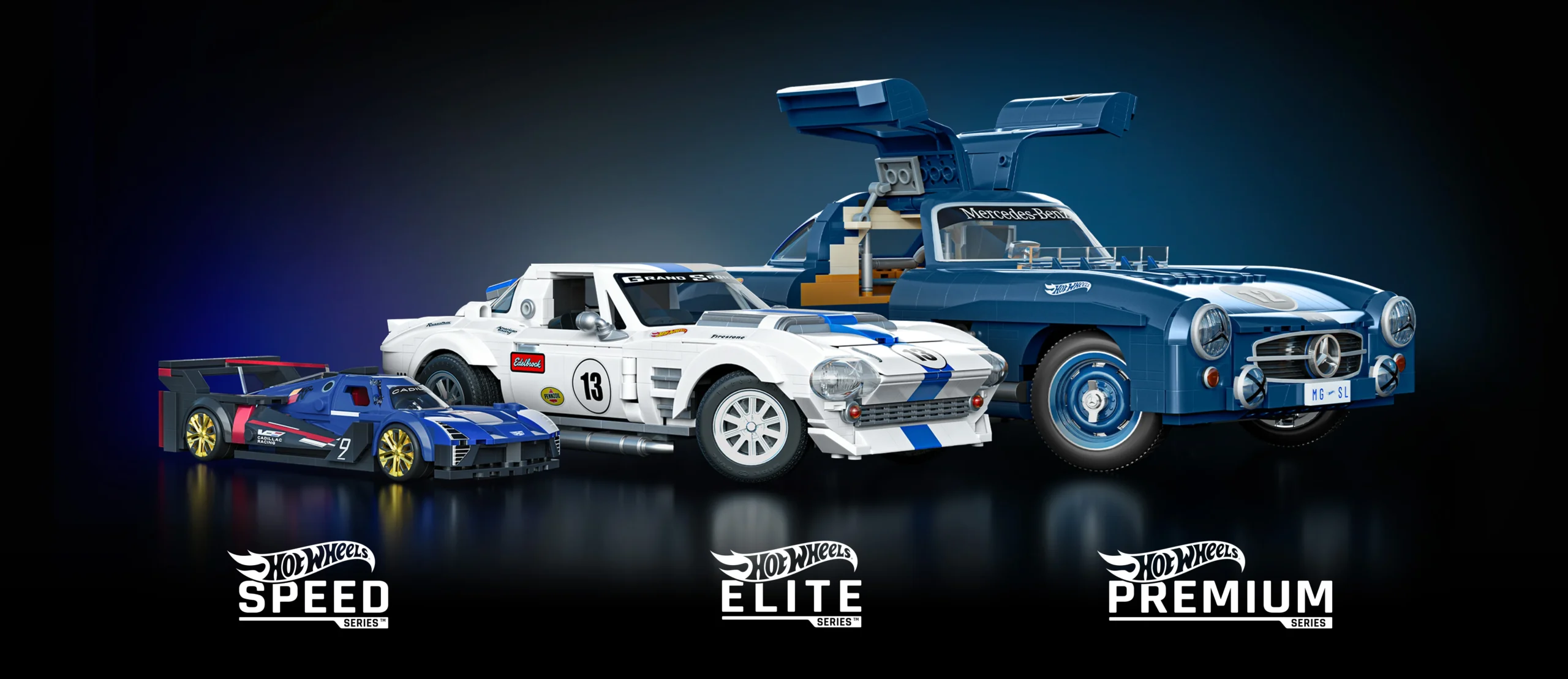 Mattel Brick Shop Hot Wheels Series