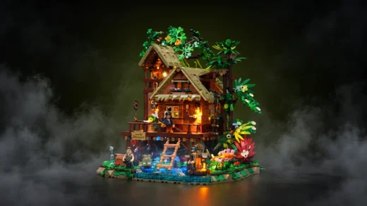 Lumibricks Misty Forest Cabin 10015 — домик в туманном лесу
